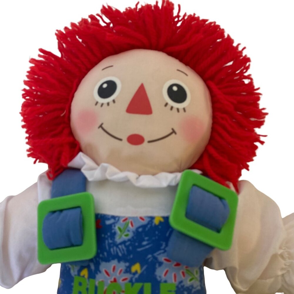 Dress Me Raggedy Ann Doll 2002 by Hasbro 70163 Talking Stuffed Educational Toy - Picture 2 of 12